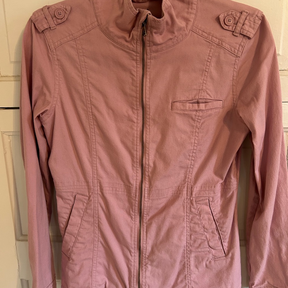Prana Mauve Utility Jacket